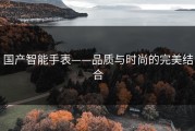 国产智能手表——品质与时尚的完美结合